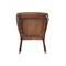 International Concepts Set of 2 X-Back Chairs with Solid Wood Seats, Rich Mocha C15-613P - alternate 4